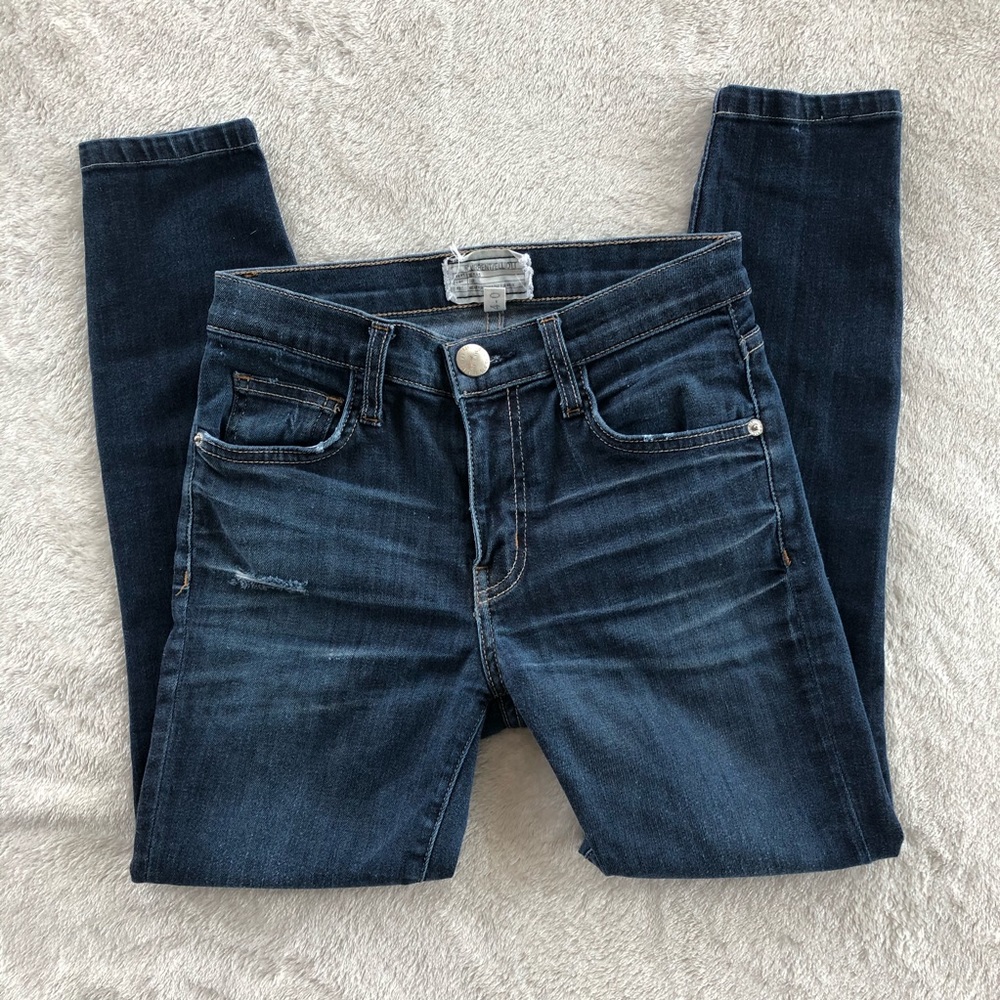 CURRENT/ELLIOT Petite Crop Highwaist Stilletto